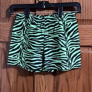 Green Zebra Spankies
